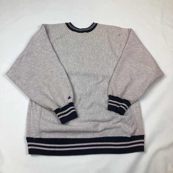 Vintage Champion Reverse Weave Snowbird Ski Resort Gray Crewneck Sweatshirt Larg - Picture 6 of 10